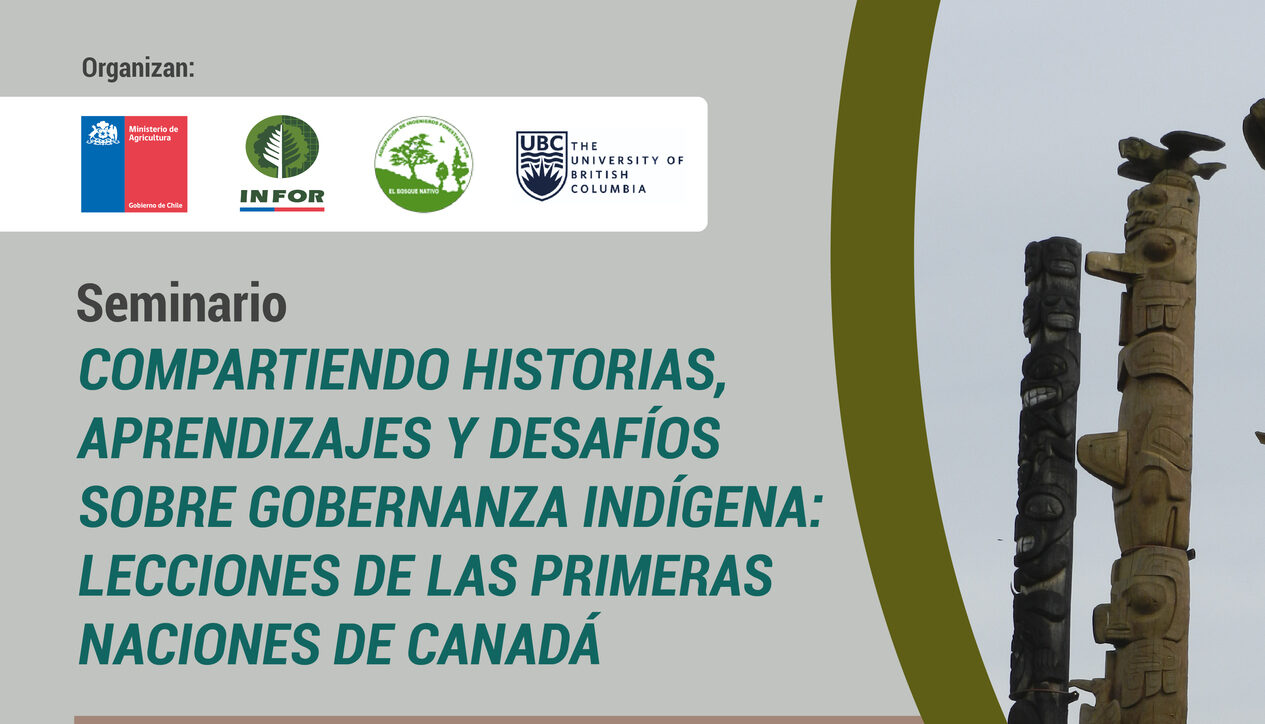 Villarrica, Valdivia y Santiago serán sede de seminario: “Compartiendo historias, aprendizajes y desafíos sobre gobernanza indígena en Chile y Canadá”