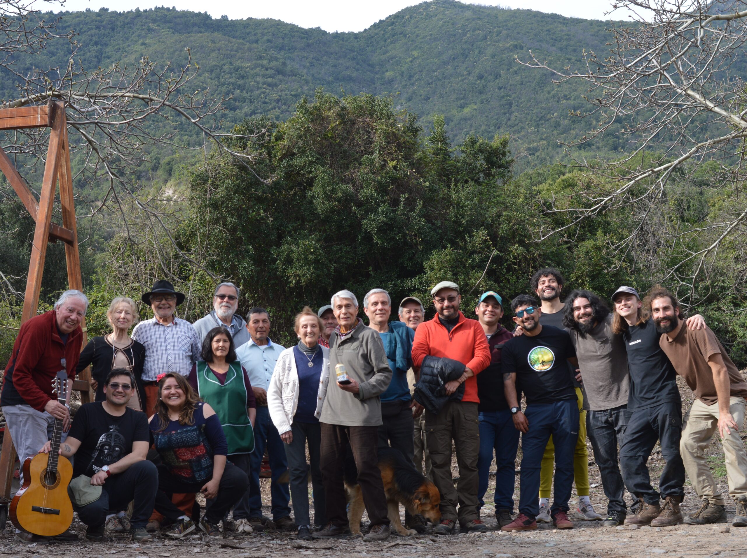 ¡Gran día de bosque en el predio Las Cardillas!